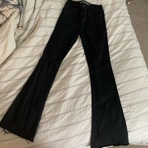 Black Bell Bottoms